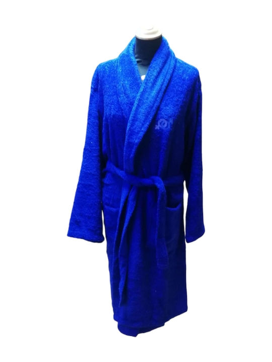 Klotsotiras Bathrobe Blue Royal 450gr/m²