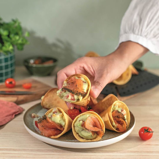 Βάση Ψήσιμο Φριτέζα Ζεστό Αέρα Lekue 1010156 22x22 Cm 20/+220°c Σιλικόνη Γκρι