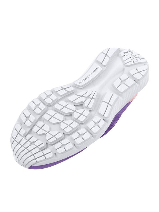 GPS Surge Kids Sports Shoes Running with Hoop & Loop Closure Purple