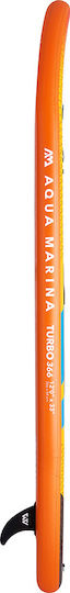 Aqua Marina AMgo Turbo 366 + BlueDrive S Inflatable SUP Board / Kayak with Length 3.66m Orange