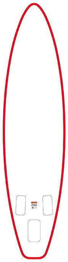Funwater Placă SUP Gonflabilă cu Lungime 3.35m Roșie
