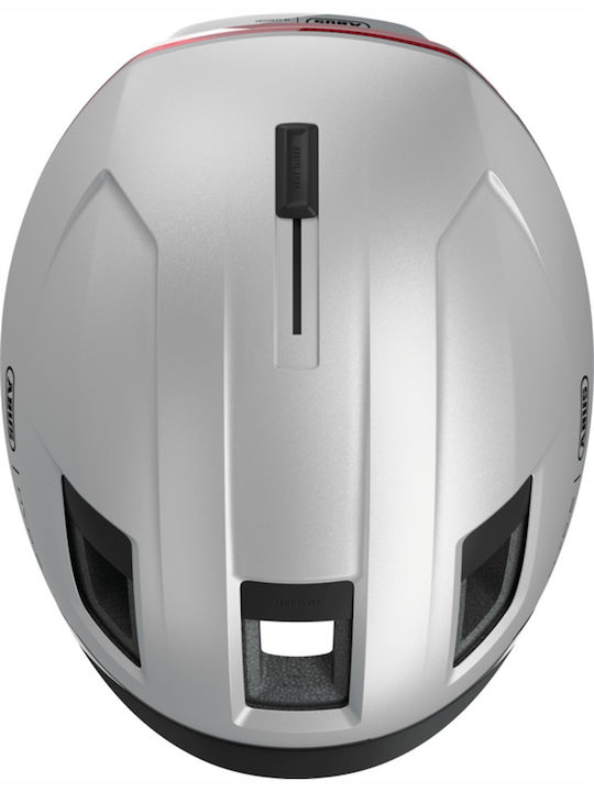 Abus Fahrradhelm Silber