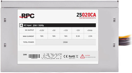RPC 25020CA 250W Sursă de Alimentare Gri Full Wired