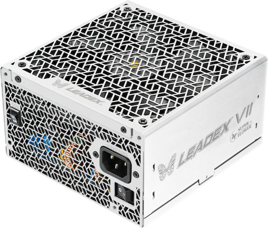 Super Flower Leadex VII PRO Platinum 1000W Бяло Захранване За Компютър Пълен Модул 80 Plus Platinum