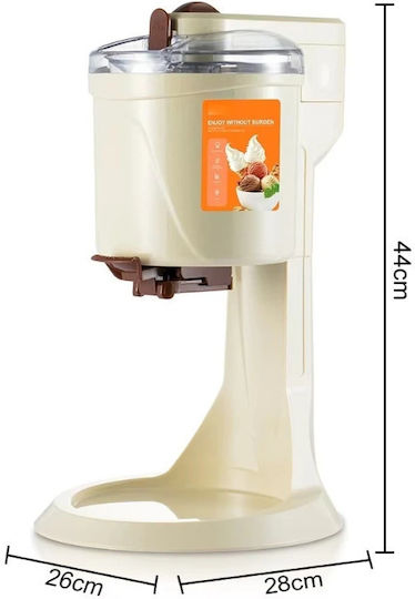 Raf Ice Cream Maker White