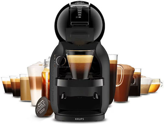 Krups Mini Me Capsule Coffee Machine for Dolce Gusto 15 Bar Pressure Black