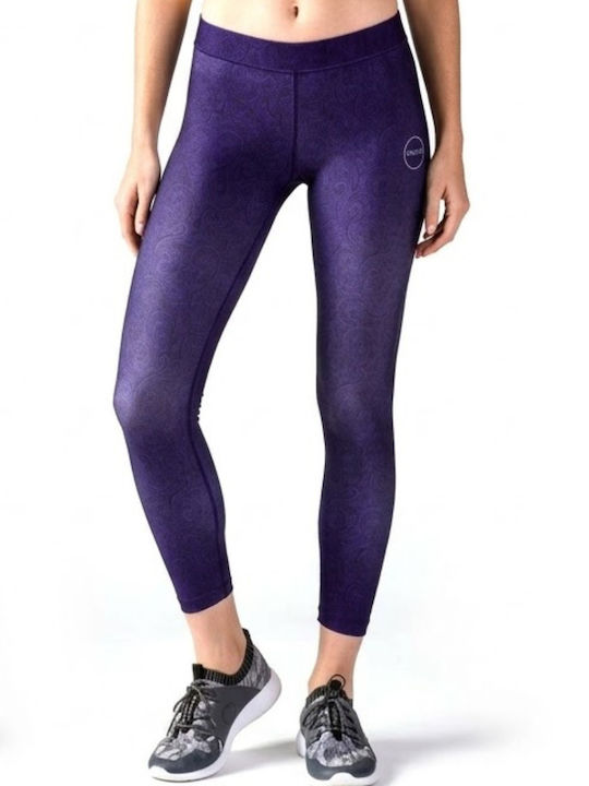 Gear Ausbildung Frauen Gekürzt Leggings Blau