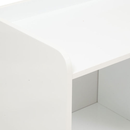 A-s Bouli Βιβλιοθήκη Δαπέδου Ξύλινη Μπεζ 69.5x30x101cm