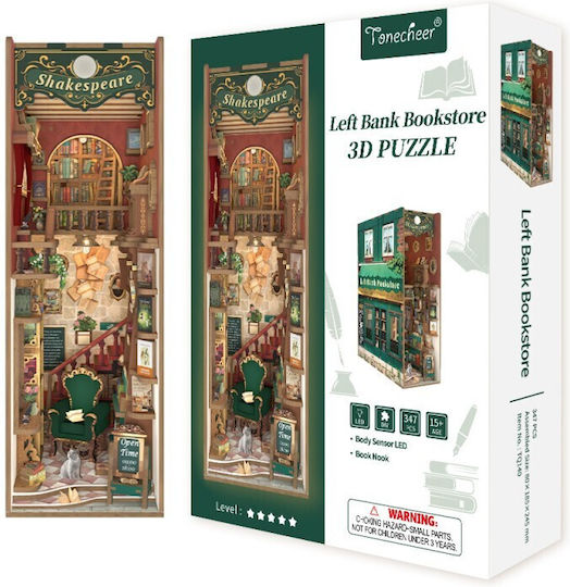 Tonecheer Παιχνίδι Κατασκευών Ξύλινo 3d Puzzle