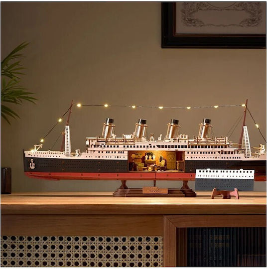 Robotime Tgl02 Rolife 1912 Eternal Atlantic Voyager Led 443pcs