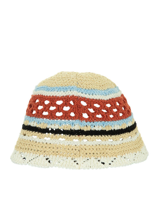 Mod Wave Movement Bucket Hat Beige