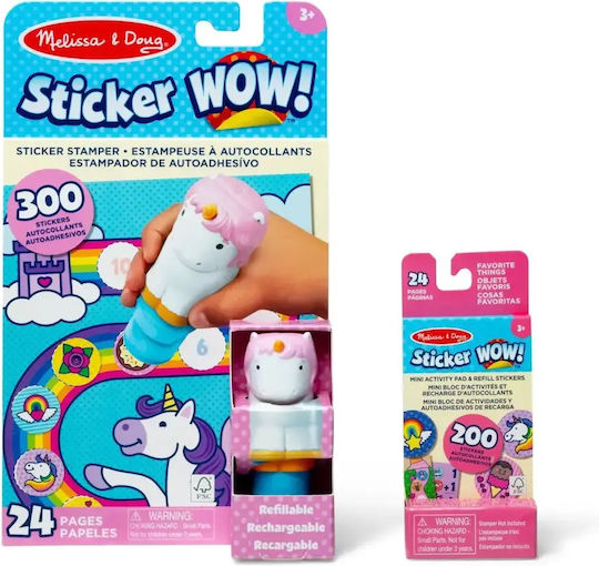 Melissa & Doug Autocolante Pentru Copii 3+ Ani
