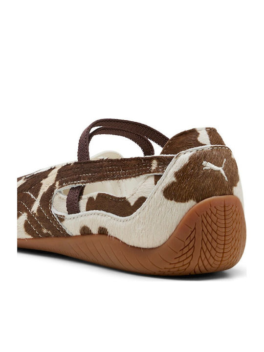 Kids Pumps & Ballerinas with Elastic Strap Fabric White Speedcat Ballet