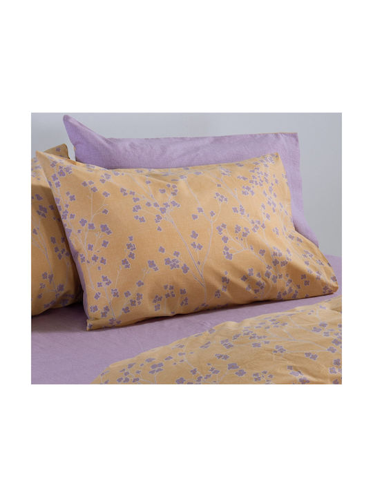 Nef-Nef Homeware Homeware Μαξιλαροθήκη με Φάσα Πολύχρωμη 52x72εκ.