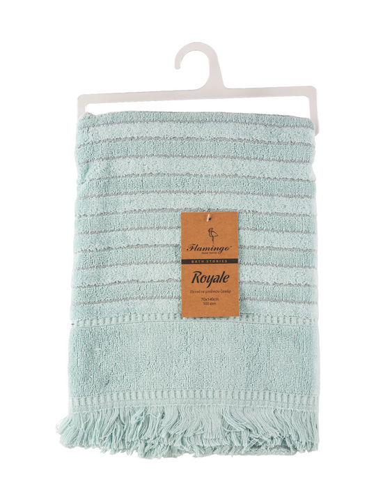 Flamingo Badehandtuch Royale 70x140εκ. Mint Gewicht 500gr/m²