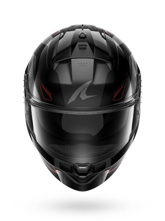Shark Ridill 2 Mekarium Black/Anthracite/Red Κράνος Μηχανής Full Face ECE 22.06 1470gr με Sunvisor
