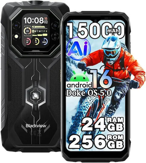 BlackView Rock 1 Dual SIM (8/256GB) Rugged Smartphone Black