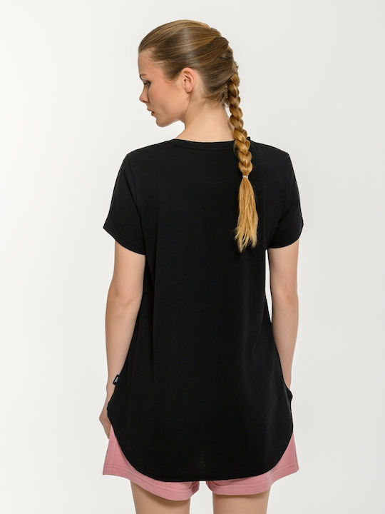 Women's Sports T-shirt Black