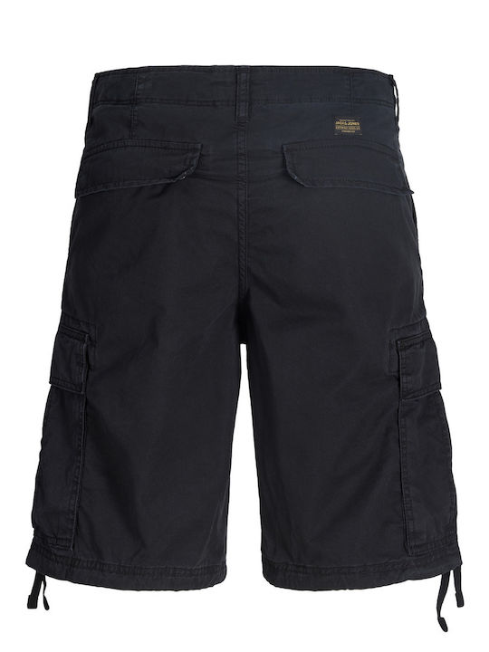 Men's Cargo Bermuda Black