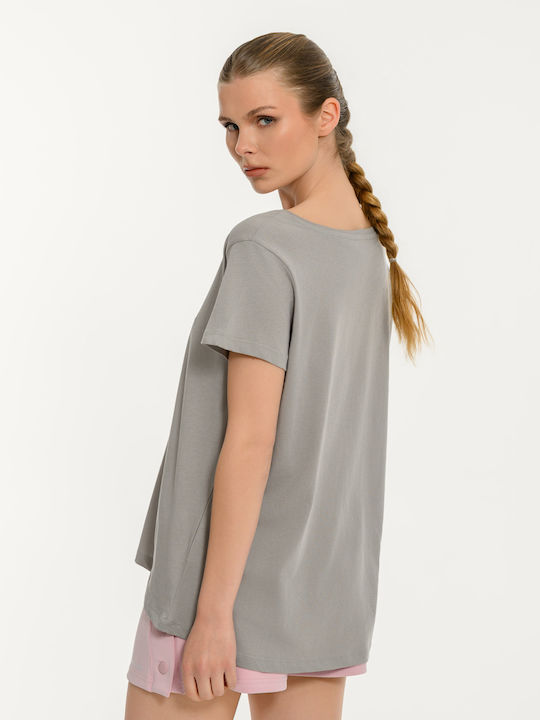 Women's Sports T-shirt Steel