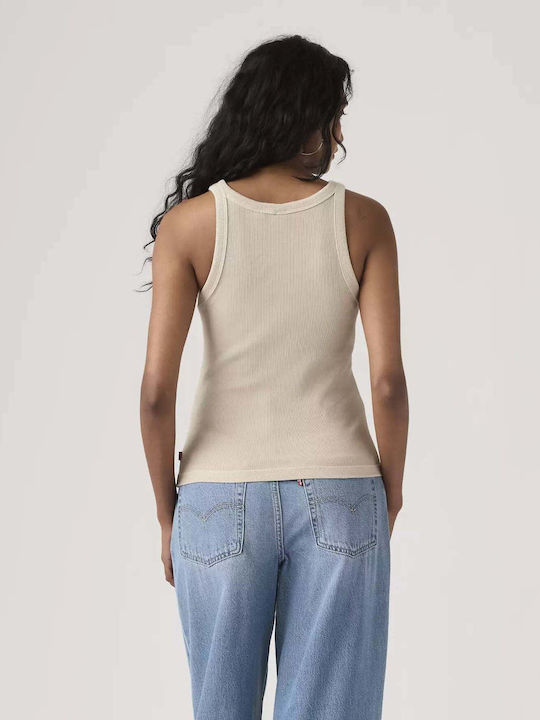 Essential Women's Cotton Sleeveless Gray Blouse