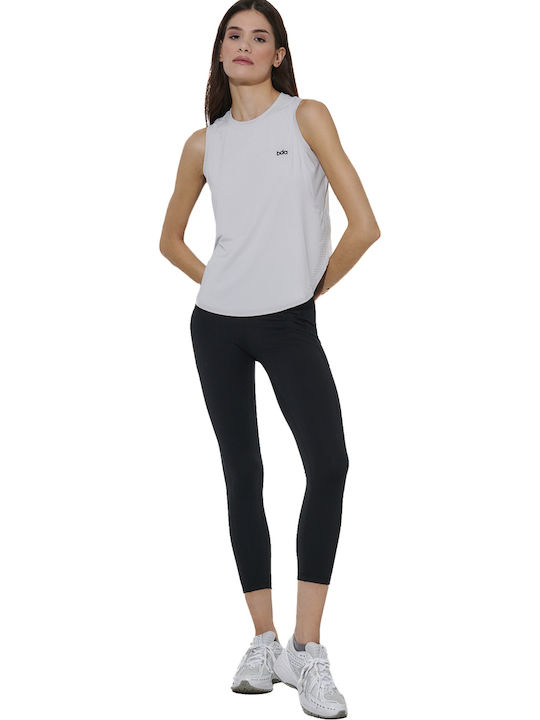 Body Action Women's Sports Sleeveless Fast Drying Gray Blouse