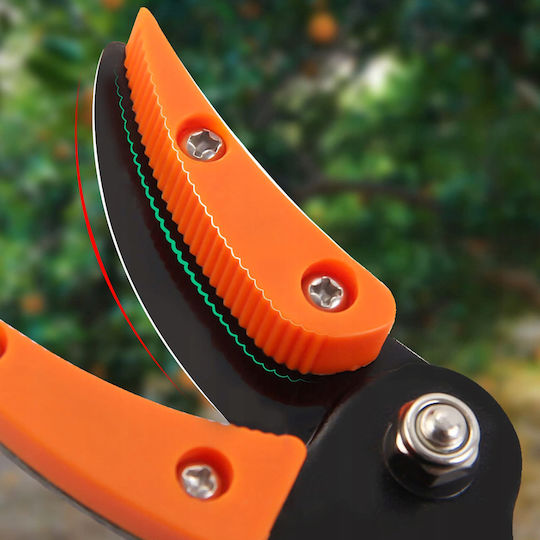 Foarfecă De Ramuri Zola 100 Cm Lungime Mâner Ergonomic Reglaj Unghi Tăiere 90° Roșu Argintiu