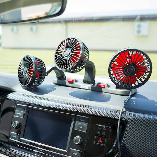 Einparts 24v Fan Trucks Buses 3 Rotating Heads