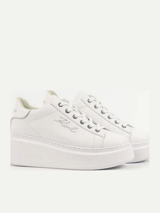 Karl Damen Sneakers Weiße