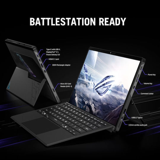 Asus Republic of Gamers Flow Z13 13.4" IPS QHD+ 180Hz (Ryzen AI 300 Series-395/128GB/1.0TB SSD/W11 Pro) (US Keyboard)