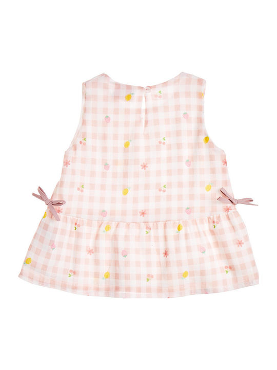 Kids Clothing Set with Shorts Summer 2 Pieces Pink