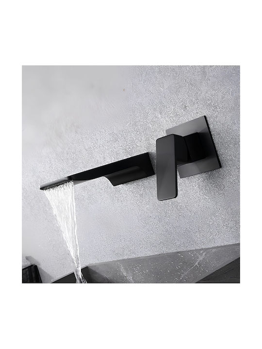 Rain Drop De La Robinetul Meu Eingebaute Wasserhähne Set Für Waschbecken Schwarz