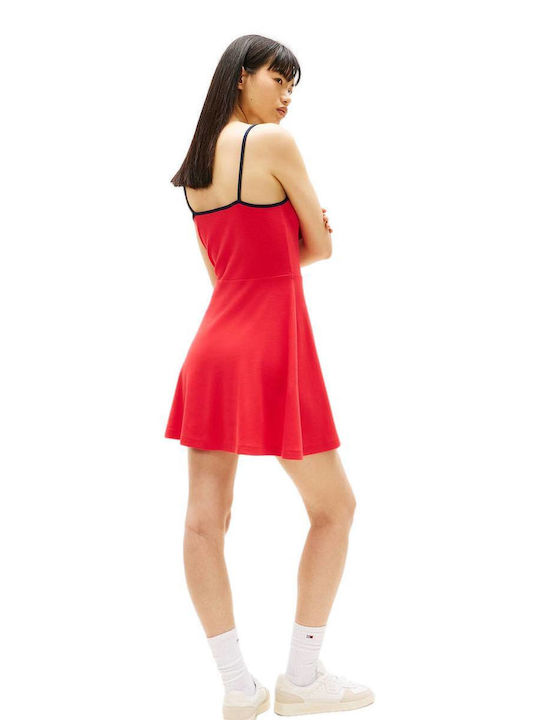 Tommy Hilfiger Rochie Sport Roșie