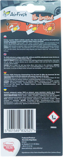 Soleo No Limited Parfum Auto Citrice-Picant Agățat Din Fetru 30 Zile