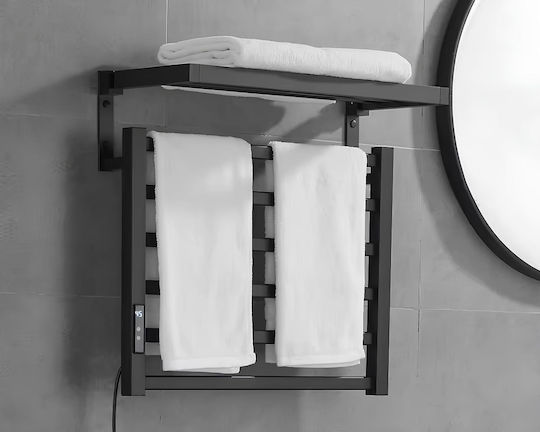 Suport Electric Pentru Prosoape 60W 58x55cm Negru