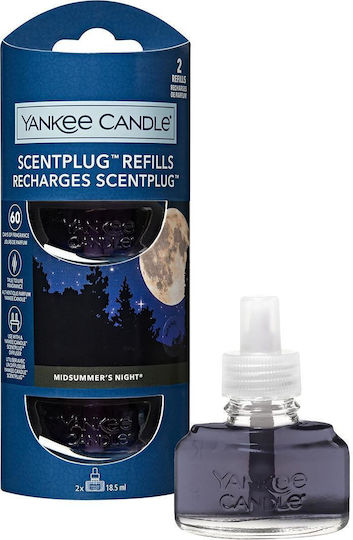 Yankee Candle Течност за пълнене за дифузер Scentplug с аромат Мидсъмър'с Нощ 1629322 2бр 18.5мл