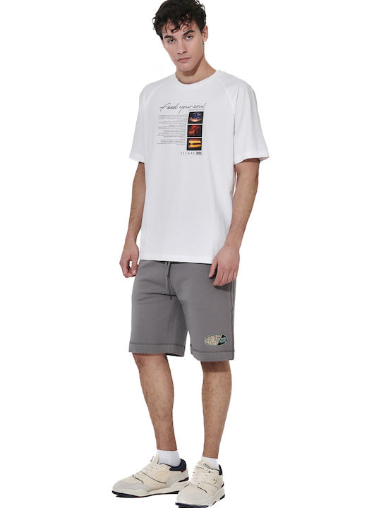 Herren Shorts Grau