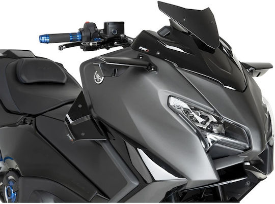 Plastik Motorradteile Spoiler D12 Schwarz Yamaha T-max Tech Max 560 22-26 22606n Puig