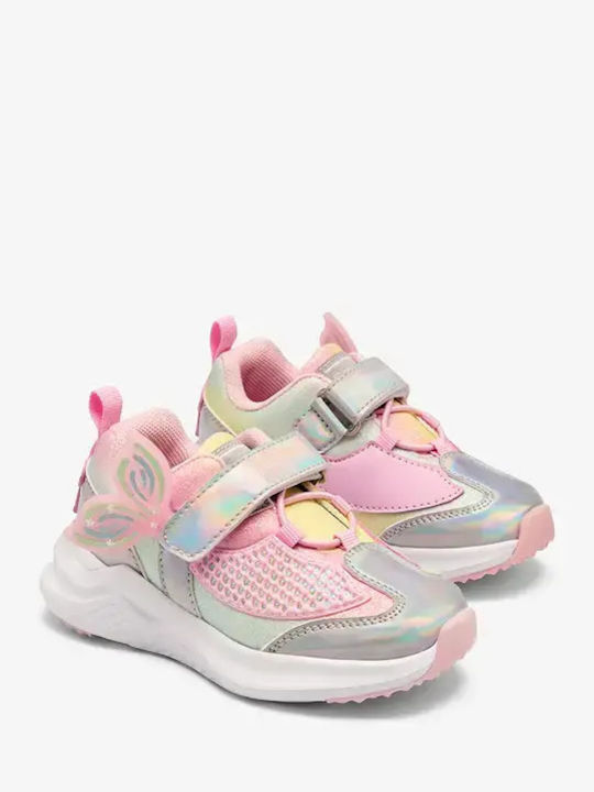Παιδικά Sneakers Ανατομικά με Φωτάκια Πολύχρωμα