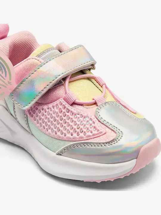 Παιδικά Sneakers Ανατομικά με Φωτάκια Πολύχρωμα