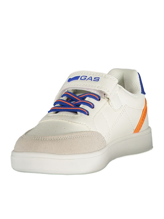 Παιδικά Sneakers με Σκρατς Λευκά