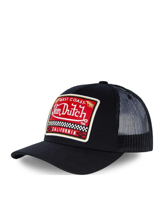 Von Dutch Jockey Trucker Negru Pentru Bărbați Vd 0 Cas1 Blka-noir Von Dutch Jockey Trucker Negru Pentru Bărbați Vd 0 Cas1 Blka-noir