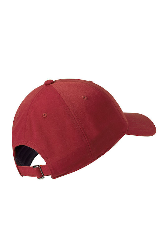 Mammut Унисекс Бейзболна Шапка Тъмночервена 1191-00052-113