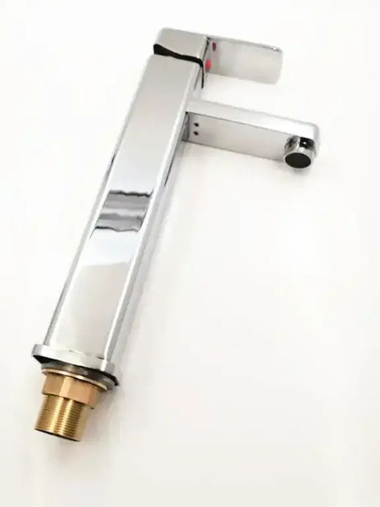 Landsh Mixing Sink Faucet Tall Silver