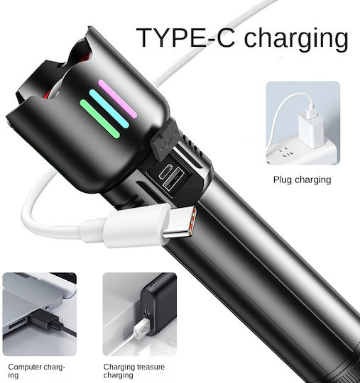 Poly Rechargeable LED Flashlight