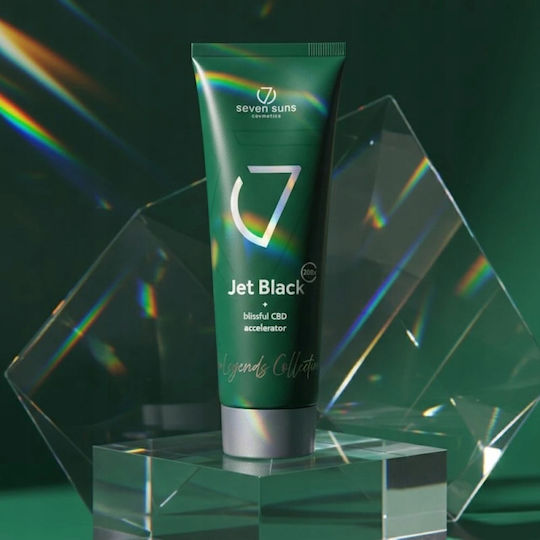 7Suns Cosmetics Jet Schwarz CBD Selbstbräuner Körper 250ml