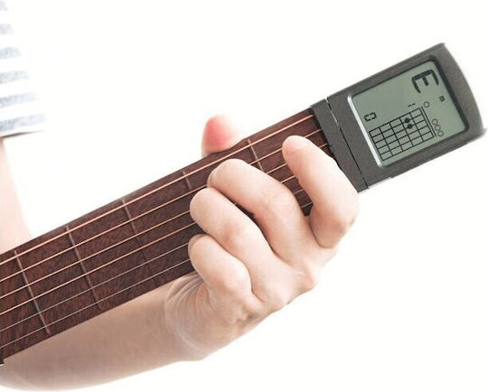 Antrenor Digital de Acorduri Chitară Zola Ecran Rotativ Funcție Metronom Corzi de Oțel 6 Taste Alimentare cu Baterie 310 × 50 × 35 Mm