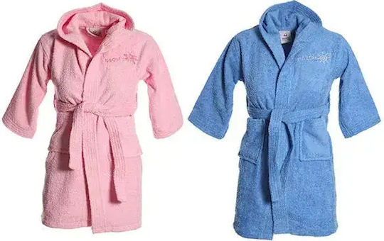 Sunshine Kids Bathrobe Turquoise with Hood