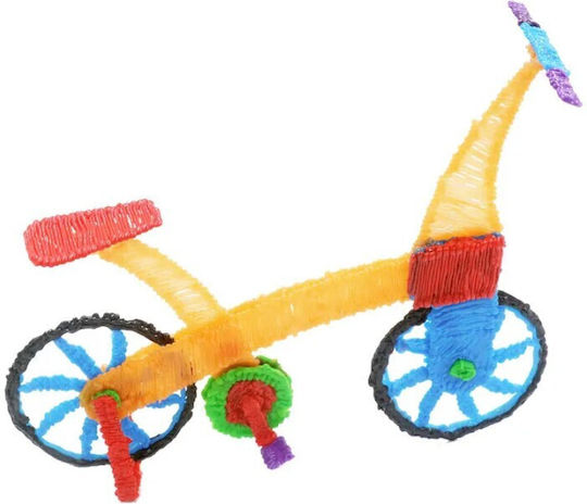 Set 50 Filamente Pentru Stilouri 3D Zola PLA 250 M 1.75mm Șabloane Incluse