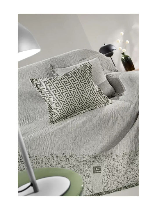 Guy Laroche Moreno Ριχτάρι Πολυθρόνας Chenille 180x150εκ. Verde
